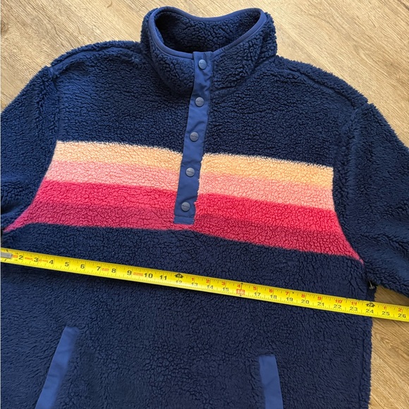 Chubbies • Sherpa Fleece 1/2 Snap Pullover Sweater - Picture 3 of 11